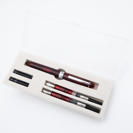 Monteverde USA Monza Red Fountain Pen Collection