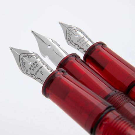 Monteverde USA Monza Red Fountain Pen Collection