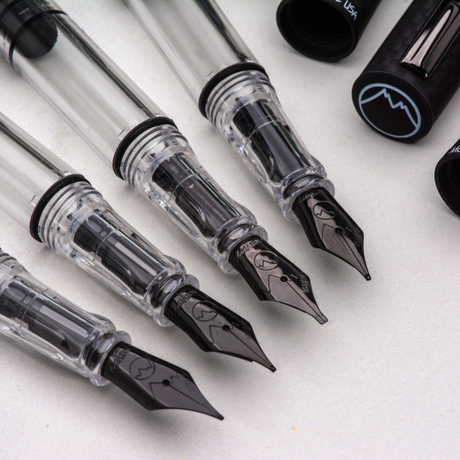 Monteverde USA Matte Carbon MP1 Fountain Pen Collection