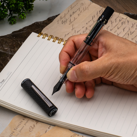 Monteverde USA Matte Carbon MP1 Fountain Pen Collection