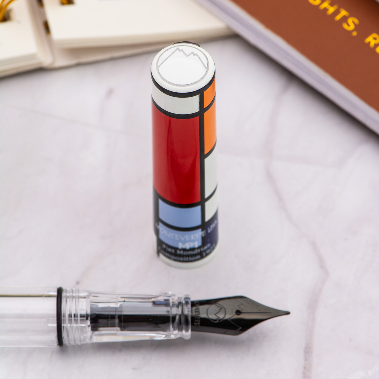 Monteverde MP1 Mondrian Composition 1921 - Fine Art Series Fountain Pen Collection