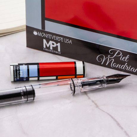 Monteverde MP1 Mondrian Composition 1921 - Fine Art Series Fountain Pen Collection