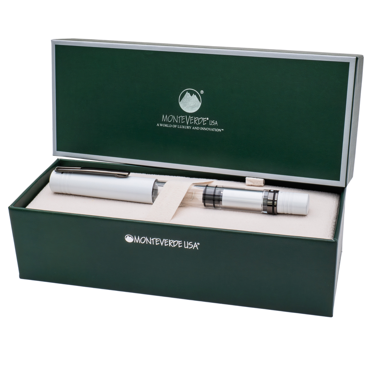 Monteverde MP1 White Lotus – Limited Edition Fountain Pen Collection