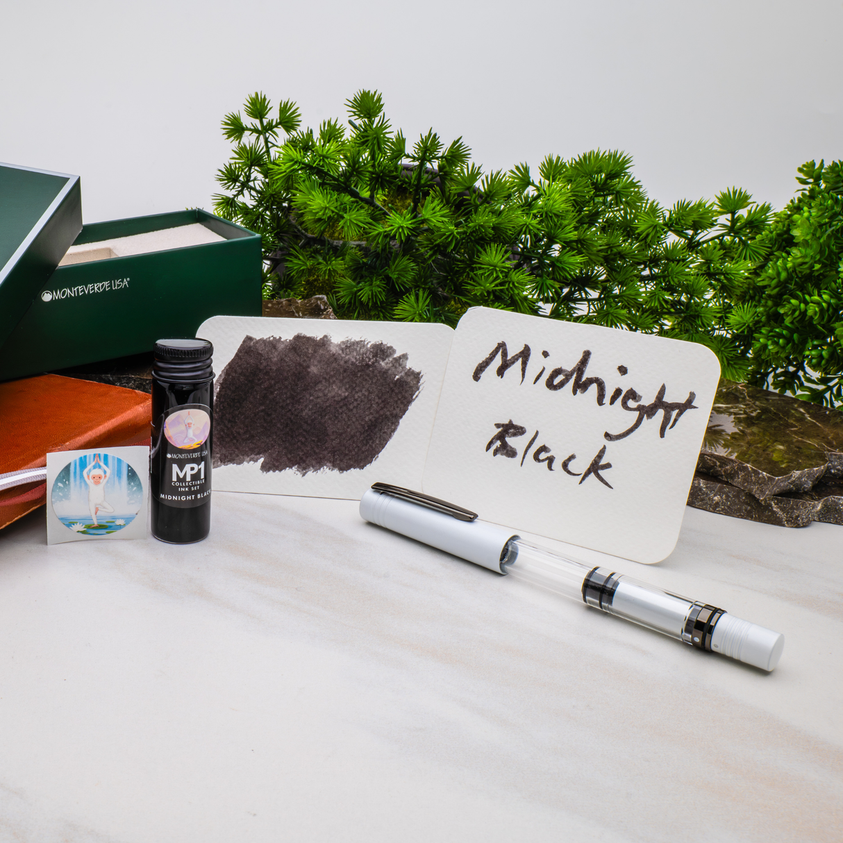 Monteverde MP1 White Lotus – Limited Edition Fountain Pen Collection