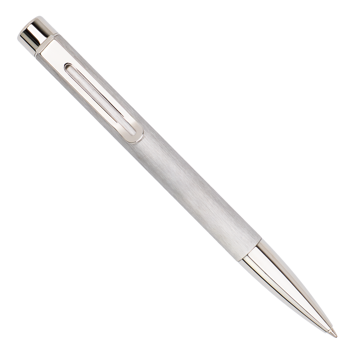 Monteverde RITMA Brushed Stainless Steel BALLPOINT PEN