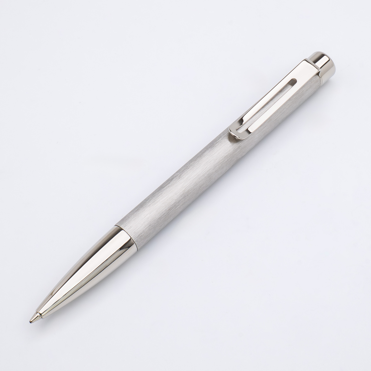 Monteverde RITMA Brushed Stainless Steel BALLPOINT PEN