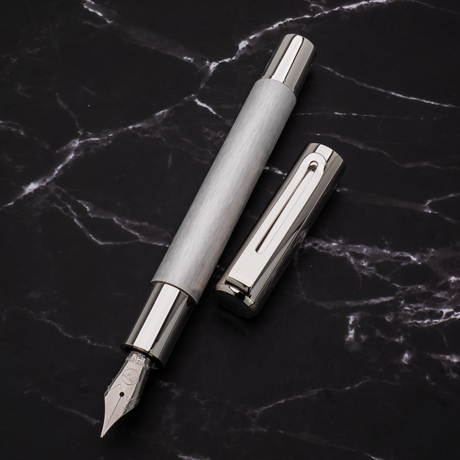 Monteverde USA RITMA Brushed Stainless Steel FOUNTAIN PEN Collection
