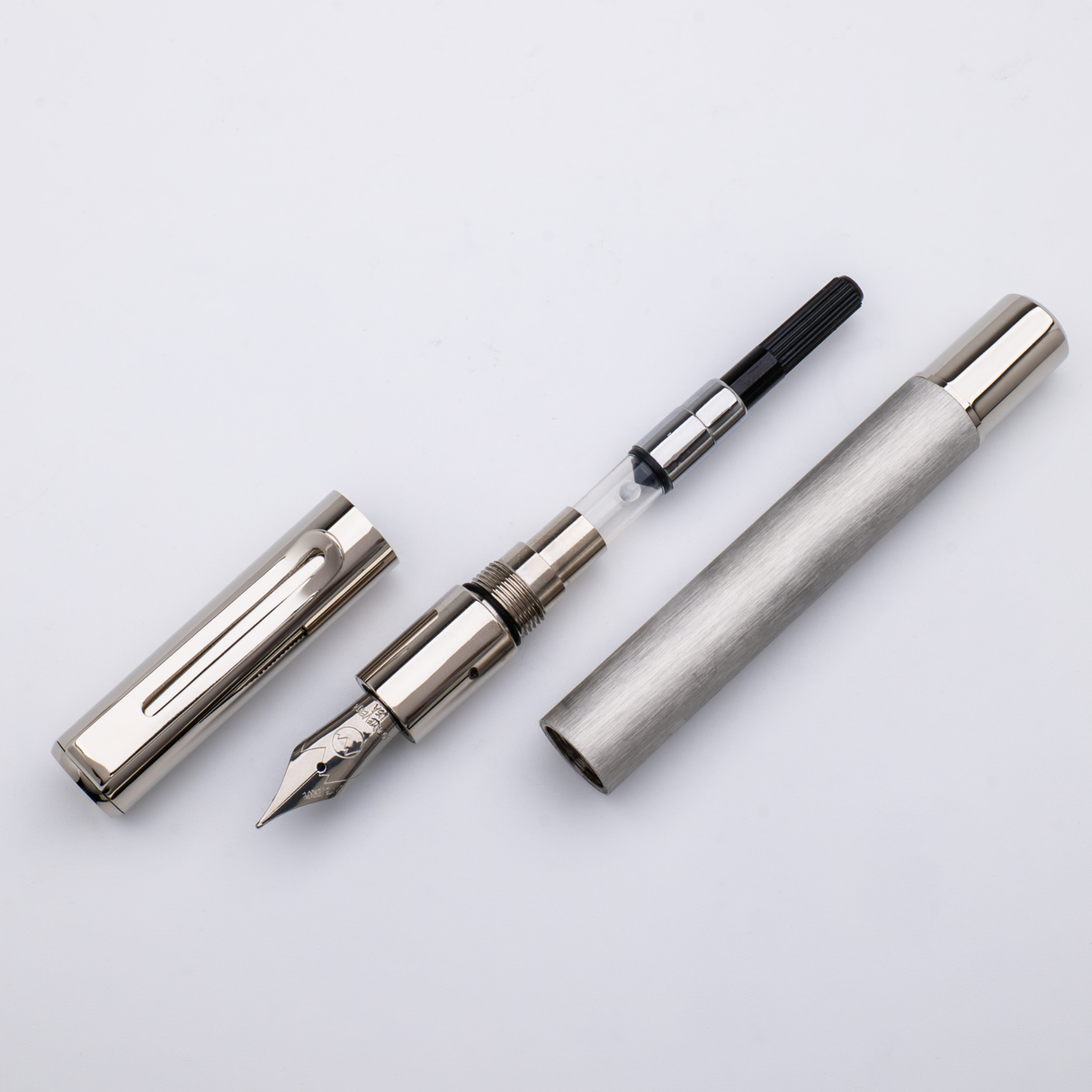 Monteverde USA RITMA Brushed Stainless Steel FOUNTAIN PEN Collection