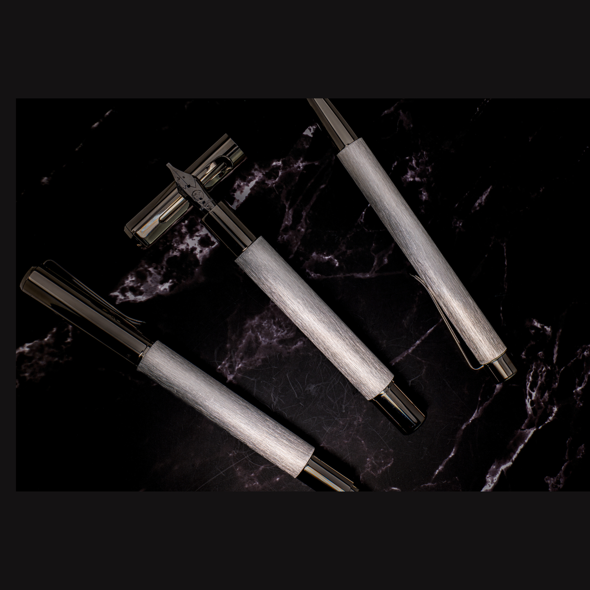 Monteverde USA RITMA Brushed Stainless Steel FOUNTAIN PEN Collection