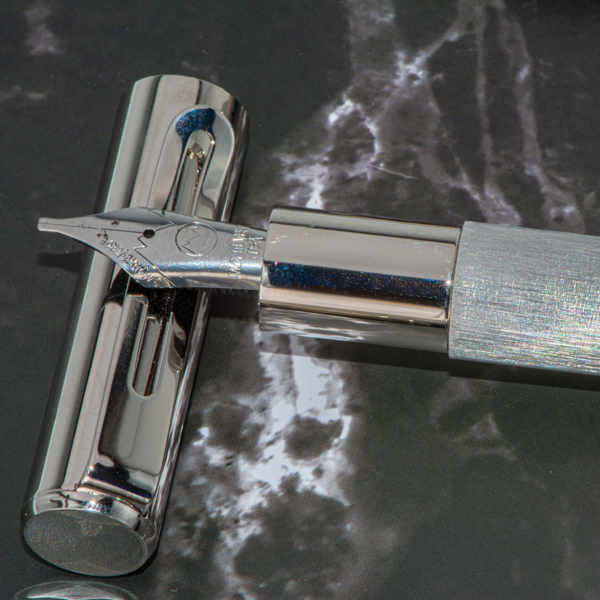 Monteverde USA RITMA Brushed Stainless Steel FOUNTAIN PEN Collection