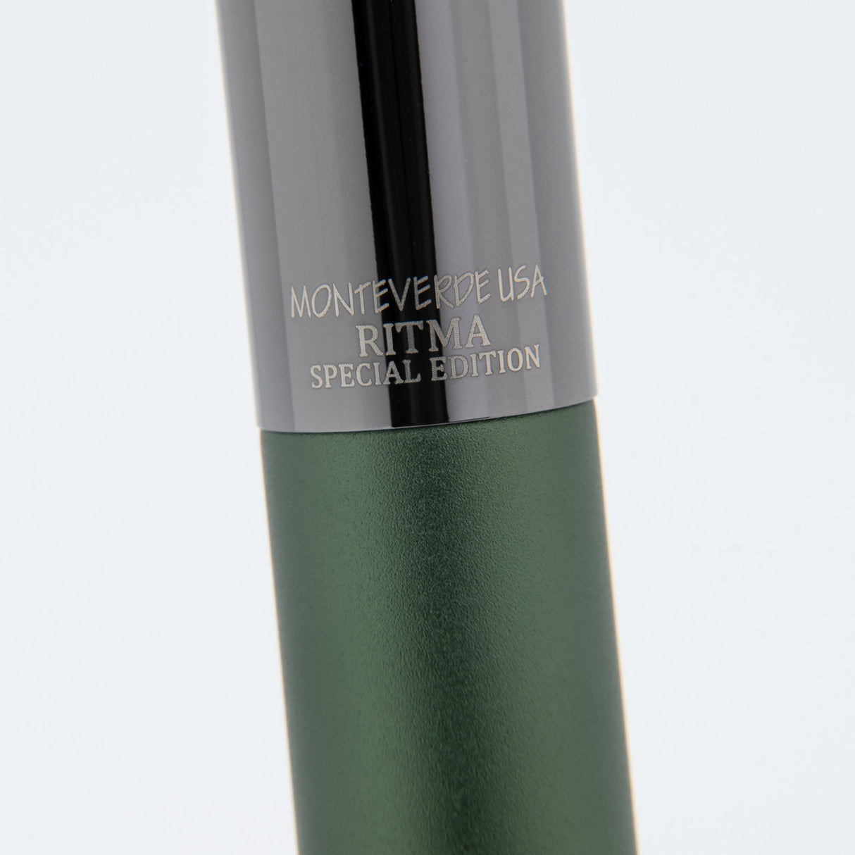 Monteverde USA® Ritma Anodized Green Fountain Pen  w/ JoWo Nib