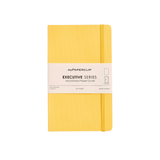 My Paperclip Executive Series Notebook (Soft Cover) - Medium (With Back Pocket) 127 x 210 mm Collection Plain Yellow