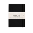 My Paperclip Executive Series Notebook (Soft Cover) - A5 (With Back Pocket) 148 x 210 mm Collection Plain Black