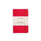 My Paperclip Executive Series Notebook (Soft Cover) - 90 x 140 mm Collection Plain Red