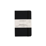 My Paperclip Executive Series Notebook (Soft Cover) - 90 x 140 mm Collection Checks Black