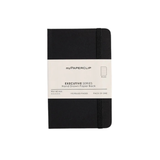My Paperclip Executive Series Notebook (Soft Cover) - 90 x 140 mm Collection Ruled Black