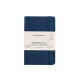 My Paperclip Executive Series Notebook (Soft Cover) - 90 x 140 mm Collection ruled Blue