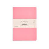 My Paperclip Neo Basic Center Thread Sewn Plain 148 x 210 mm Pink  Collection