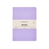 My Paperclip Neo Basic Center Thread Sewn Notebook 148 x 210 mm Ruled Lilac Collection