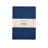 My Paperclip Neo Basic Center Thread Sewn Notebook 148 x 210 mm Ruled Collection SonicBlue