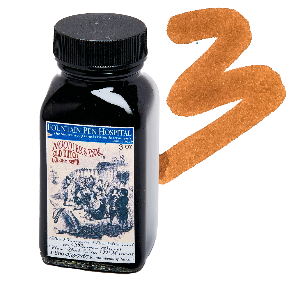 Noodlers Ink Old Dutch Sepia - FPH EXCLUSIVE - 3.0 oz. Ink