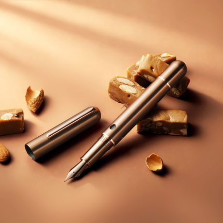 Nahvalur Nautilus Ti: Toffee Fountain Pen Collection