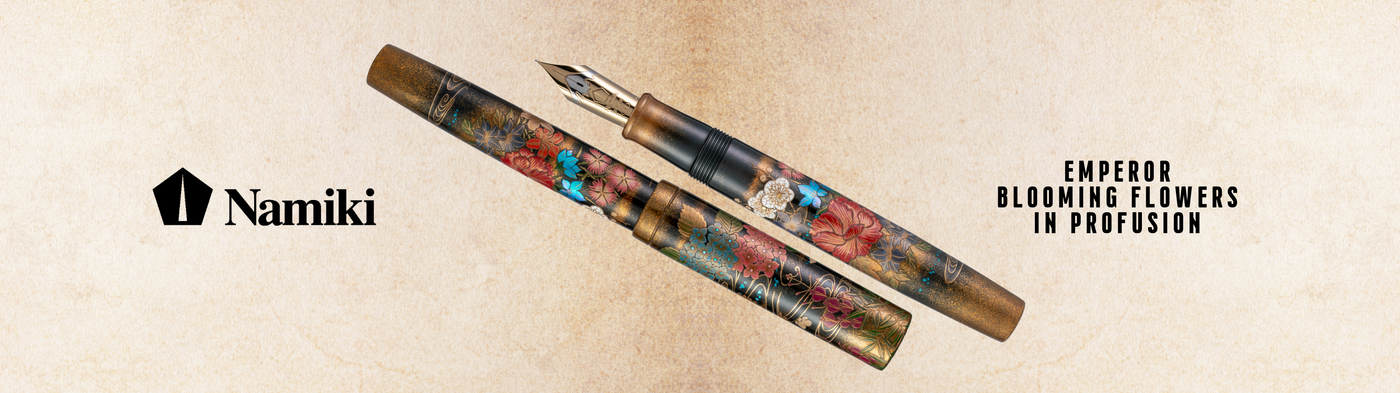 Namiki Emperor “Blooming Flowers In Profusion” Fountain Pen Collection