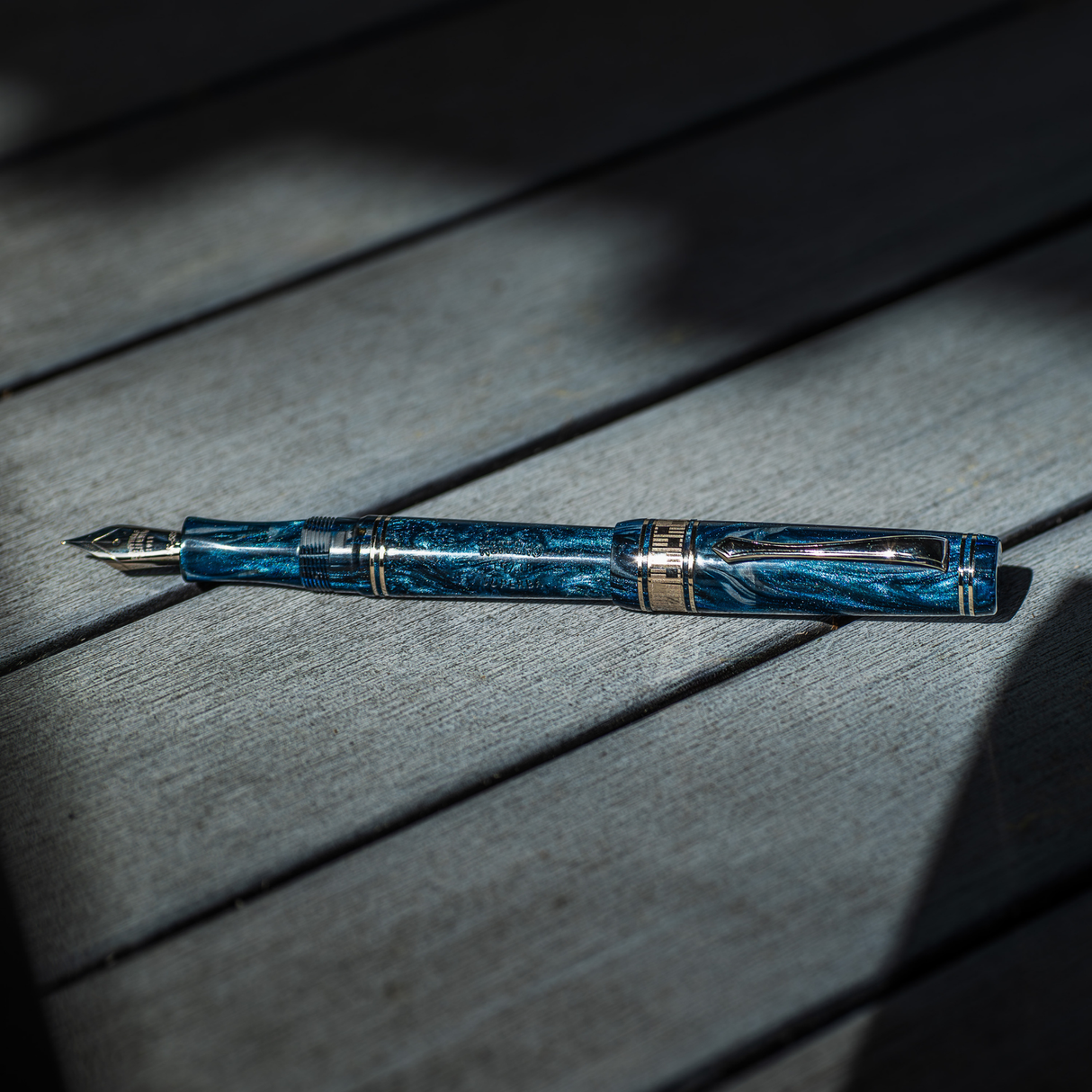 Nettuno Superba Blue Mamba LE Fountain Pen Collection