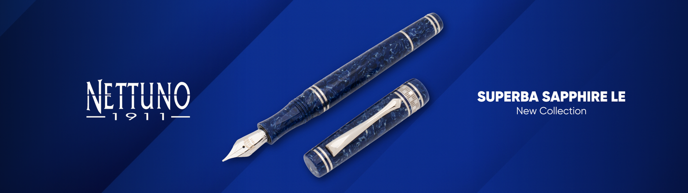 Nettuno Superba Sapphire LE Fountain Pen