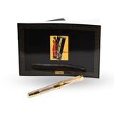 OMAS Roma Bernini  Solid Gold 18K/750 Limited Edition Fountain Pen - #34/100 Made - Medium 18kt Gold Nib