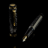 OMAS Cobra Silver Guilloché Fountain Pen