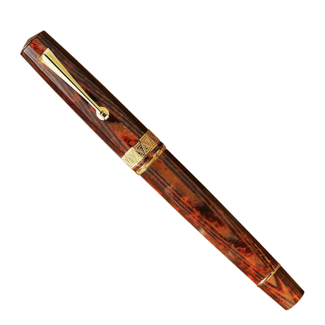 OMAS Paragon Fountain Pen Arco Bronze Celluloid Gold Trim