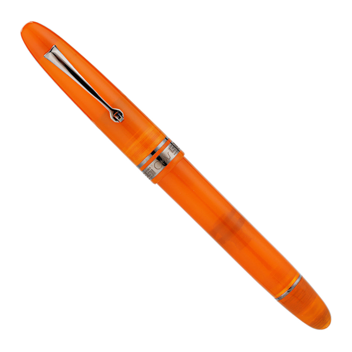 Omas Ogiva Arancione W/t Ruthenium Black Trim - Fountain Pen
