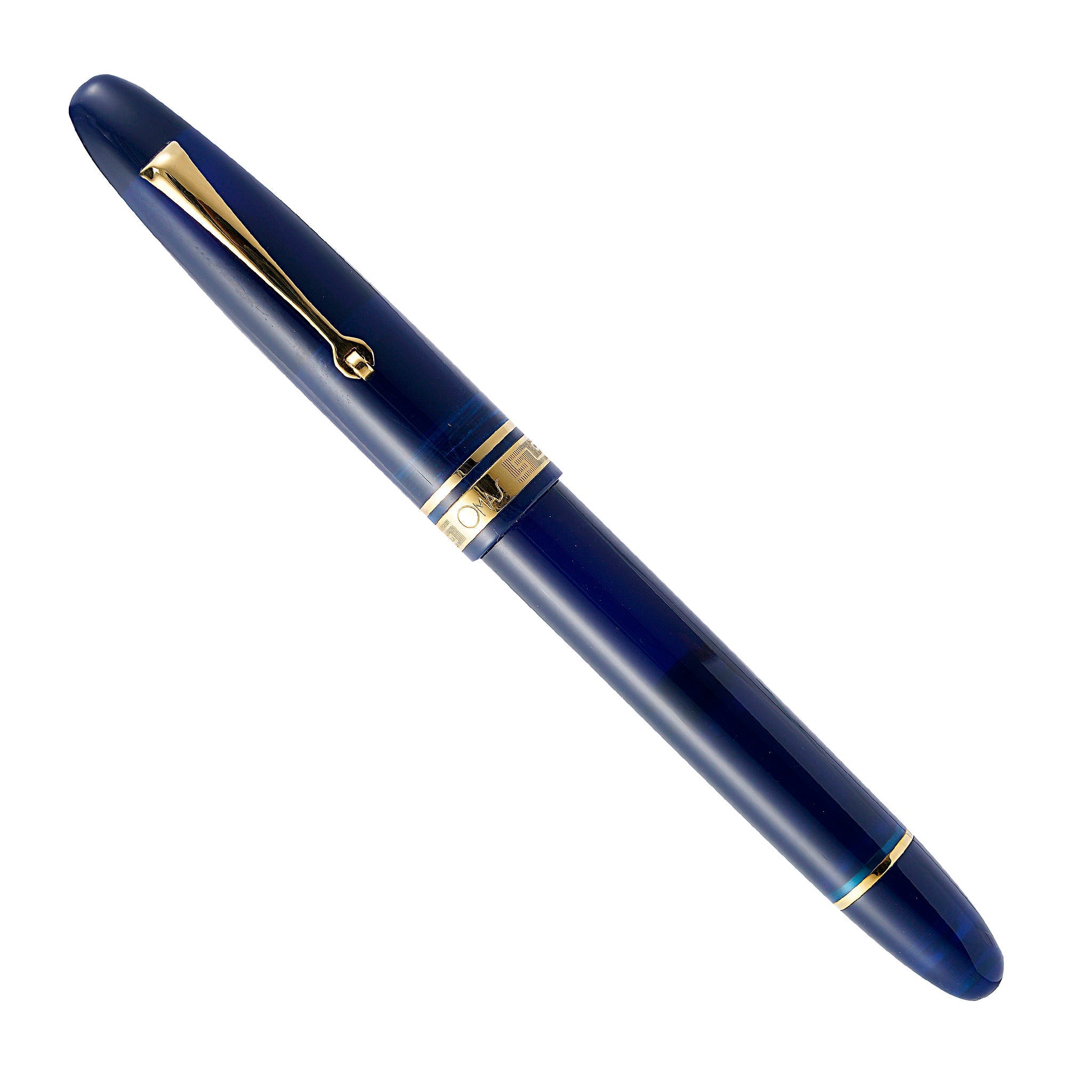 OmasOgivaBluGold-FountainPen.
