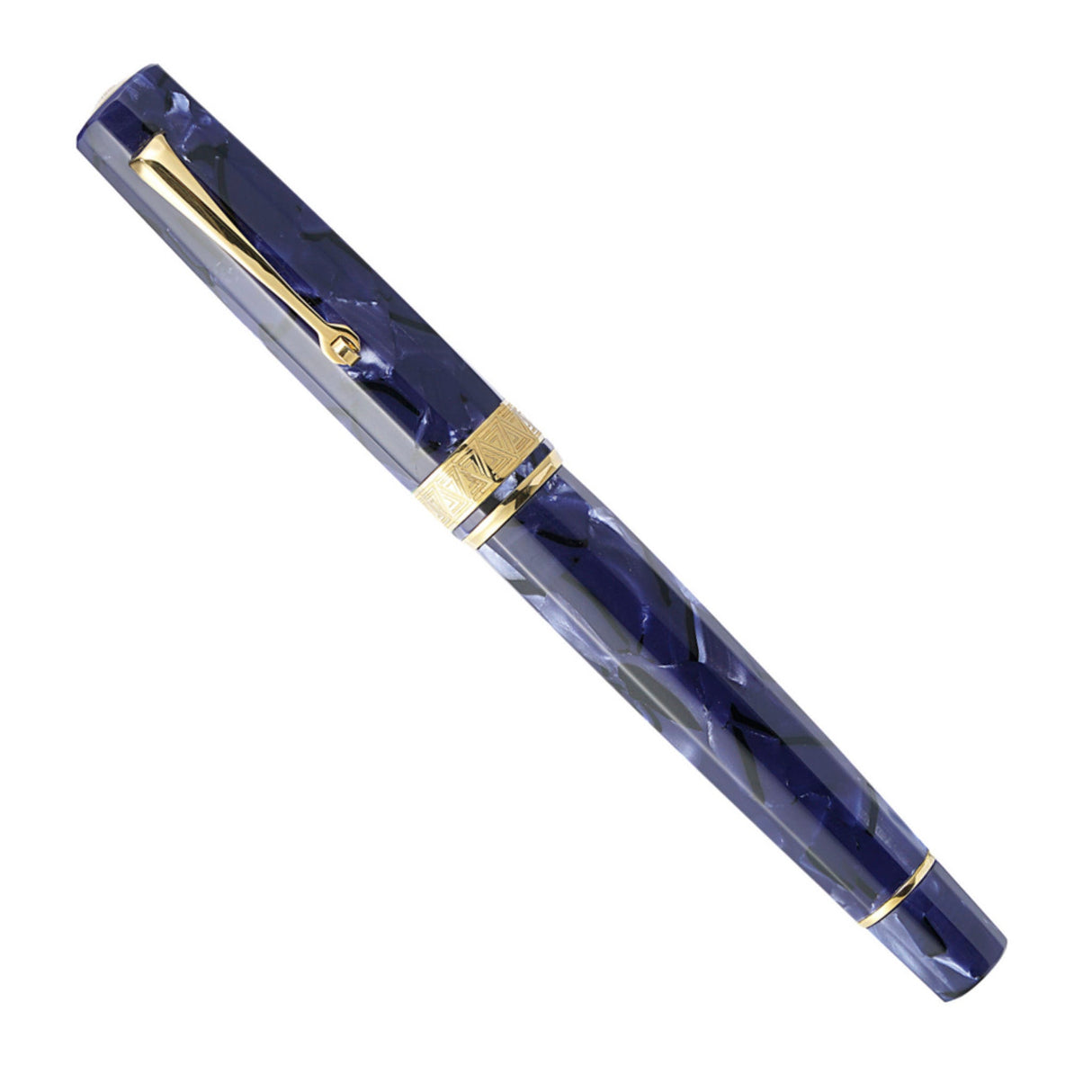 Omas Paragon Blue Royale Gold - Fountain Pen