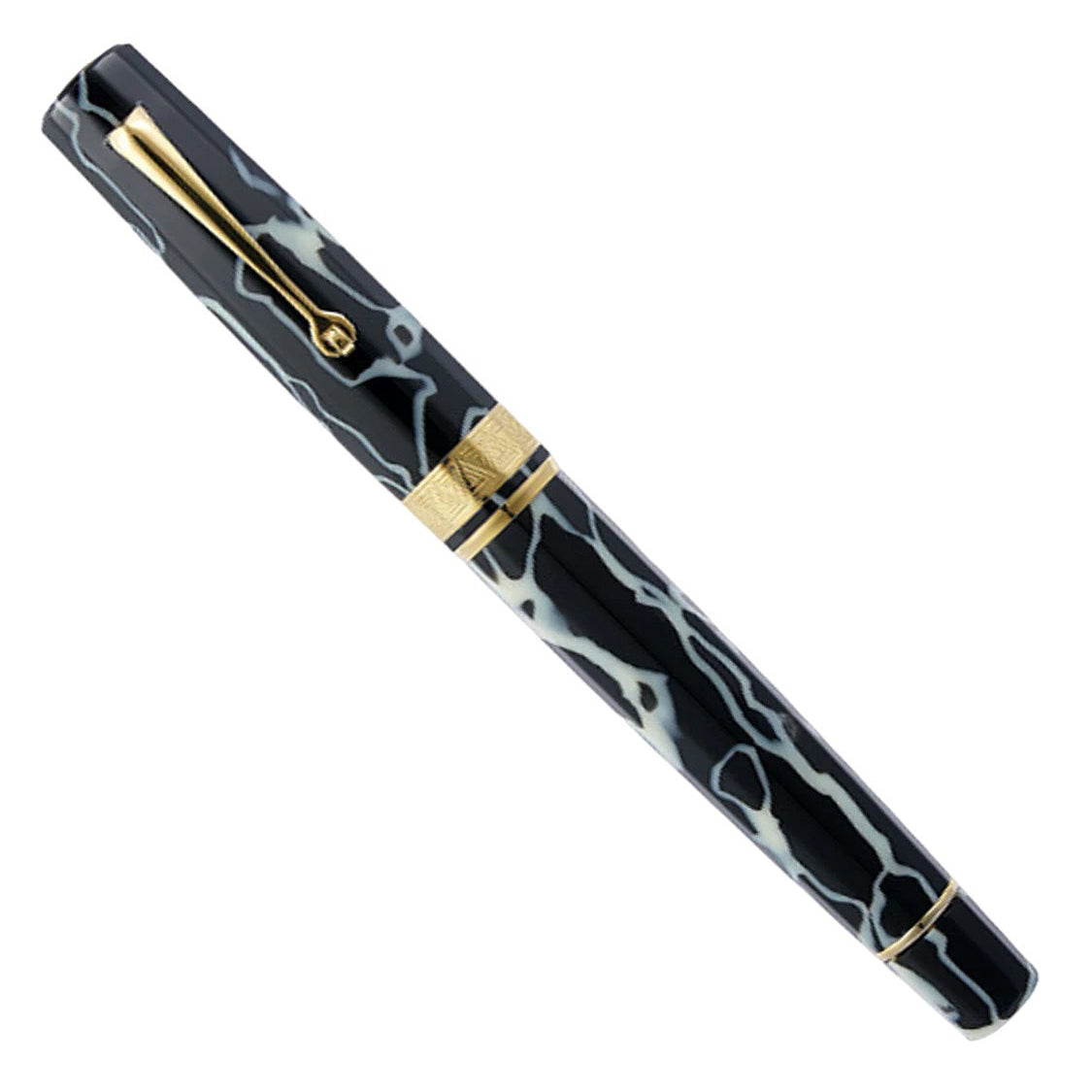 OMAS Paragon Fountain Pen Wild Celluloid Gold Trim – Fountain Pen
