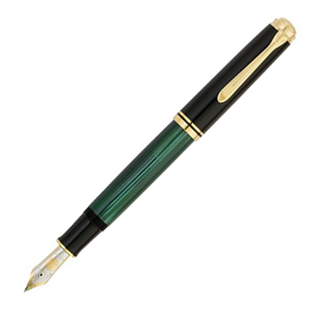 Pelikan Souveran 1000 M1000 - Green/Black - Green Fountain Pen