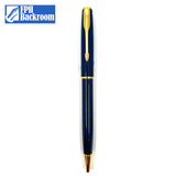 Parker Sonnet Laque Midnight Blue Ballpoint Pen - Marbled Black & Navy Blue