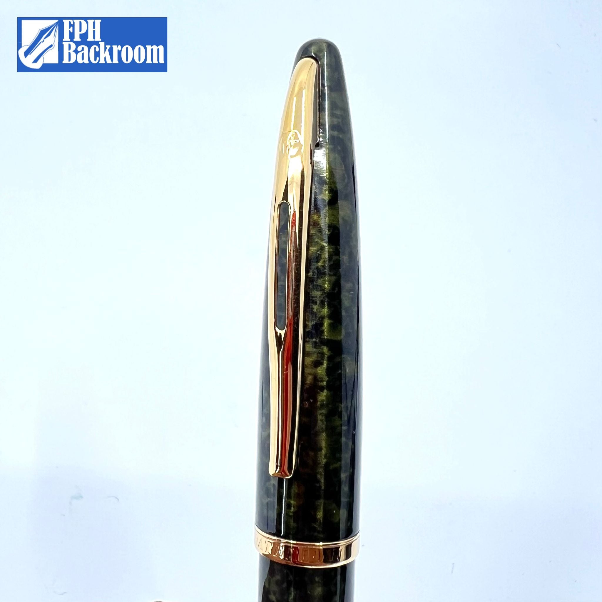 Waterman Carene Green Shimmer Ballpoint Pen – Fountain Pen Hospital