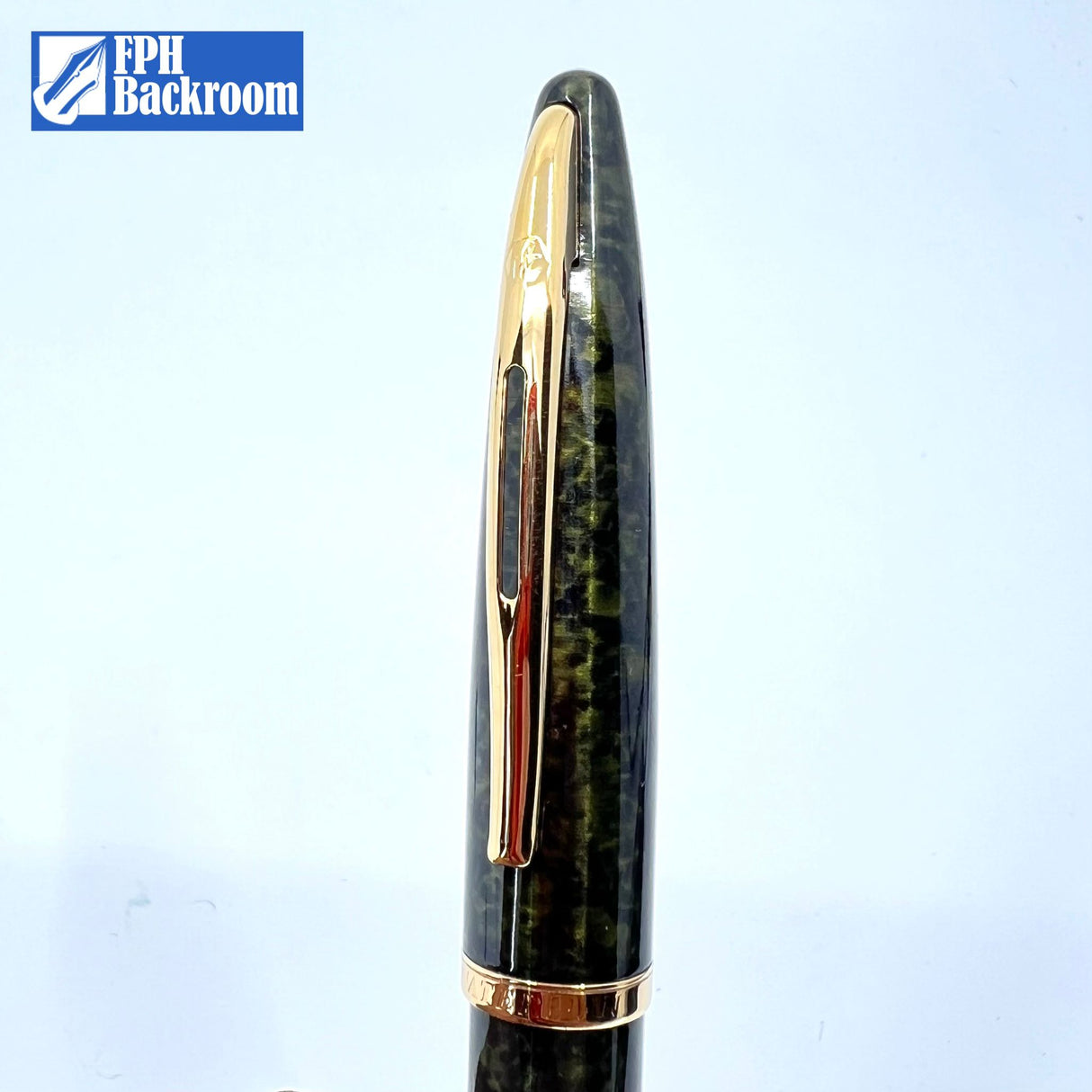 Waterman Carene Green Shimmer Ballpoint Pen – Fountain Pen Hospital