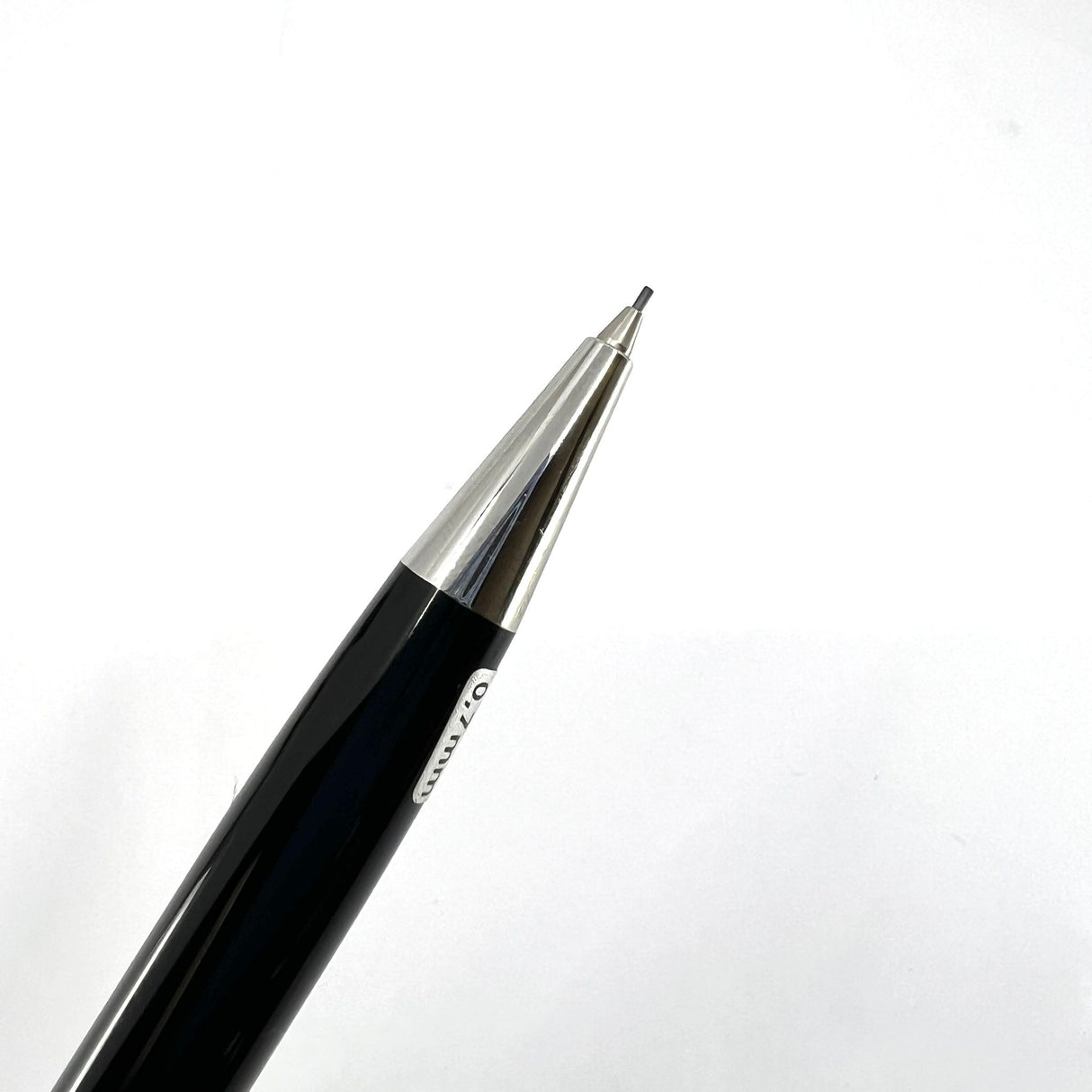Montblanc #165 Classique Mechanical Pencil 0.7mm - Platinum-Plated Trim