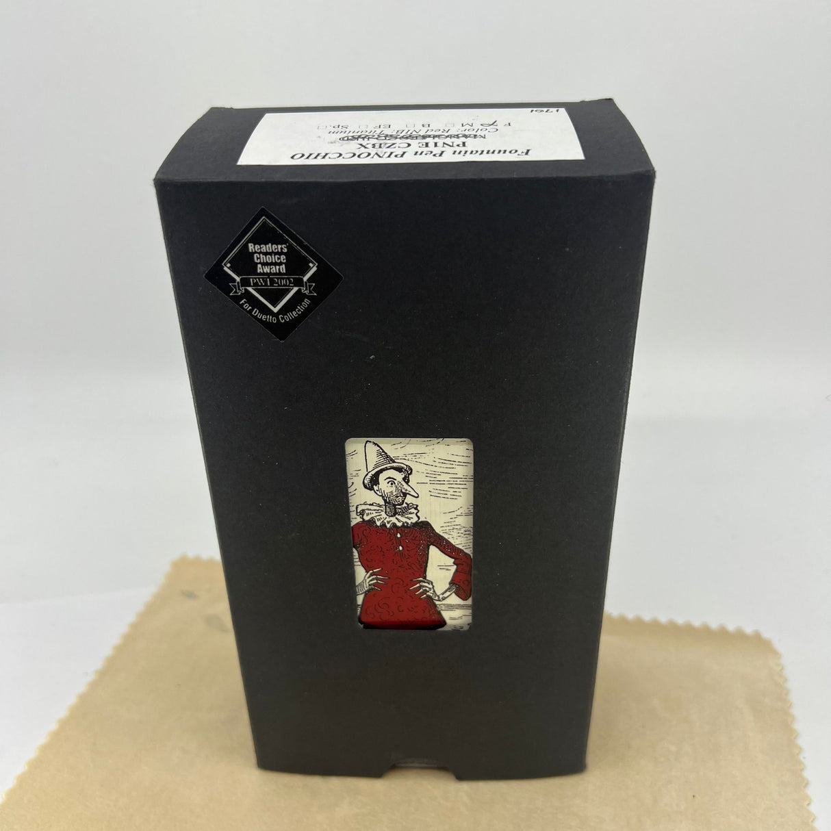 Stipula Pinocchio Special Edition Titanium nib Fountain Pen - circa 2002