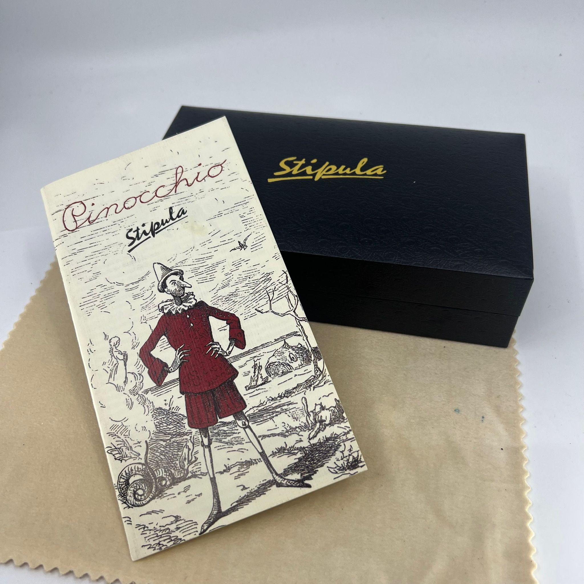 Stipula Pinocchio Special Edition Titanium nib Fountain Pen