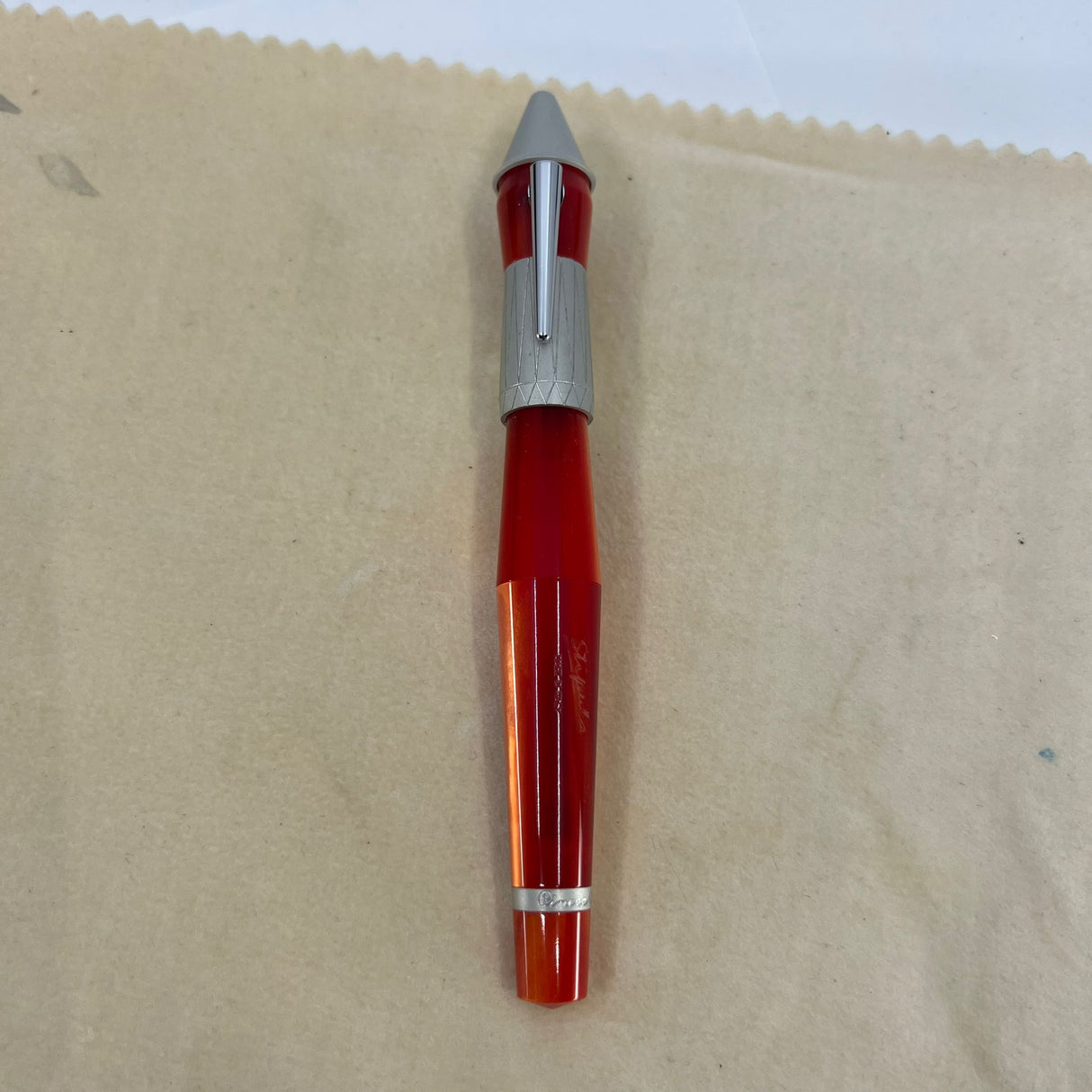 Stipula Pinocchio Special Edition Titanium nib Fountain Pen - circa 2002