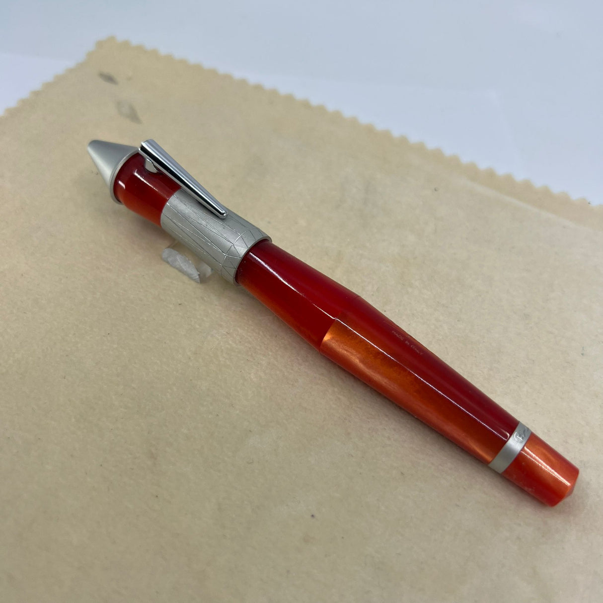 Stipula Pinocchio Special Edition Titanium nib Fountain Pen - circa 2002