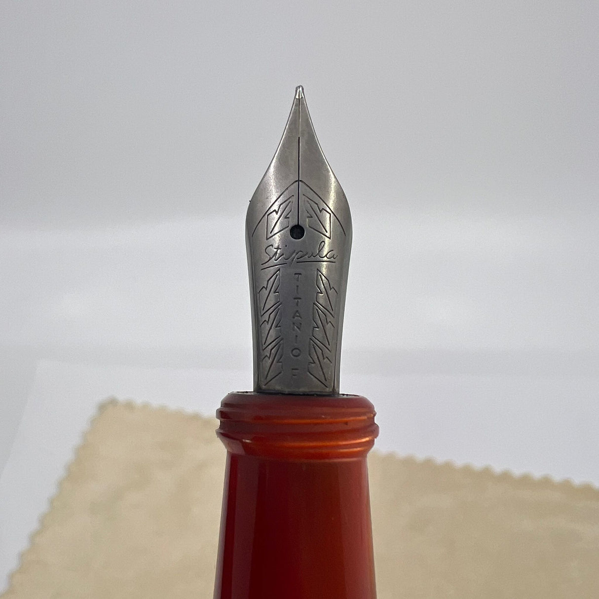 Stipula Pinocchio Special Edition Titanium nib Fountain Pen - circa 2002