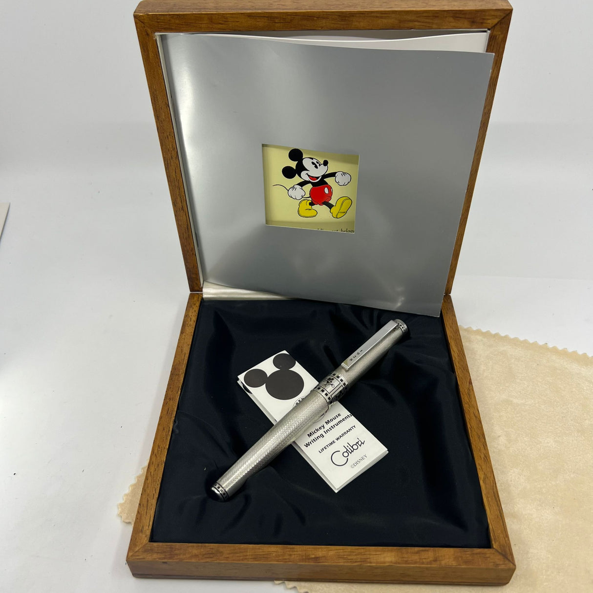 Colibri Mickey Mouse Limited Edition of 1928 pens in sterling silver - circa 1996