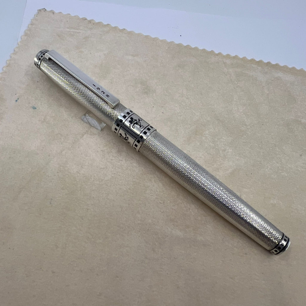 Colibri Mickey Mouse Limited Edition of 1928 pens in sterling silver - circa 1996