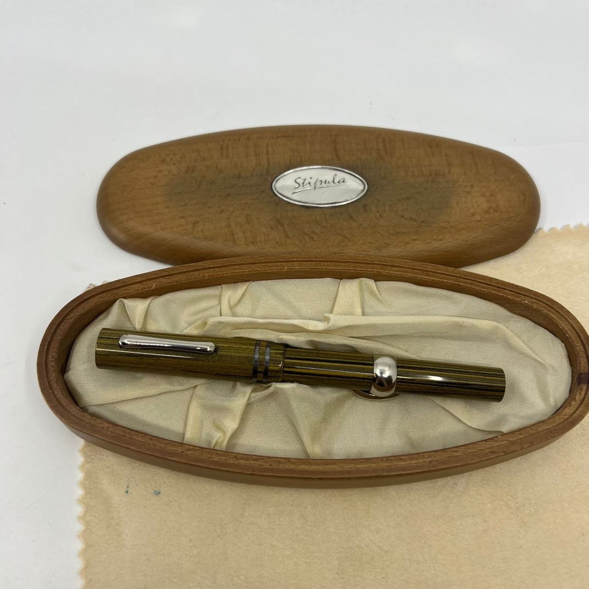 Stipula Novecento Green Ebonite Fountain Pen - Fountain Pen circa 2008