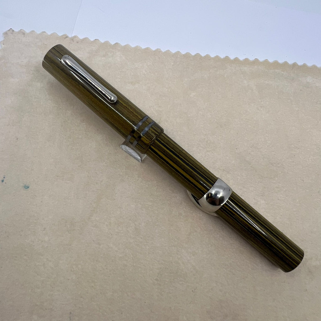 Stipula Novecento Green Ebonite Fountain Pen - Fountain Pen circa 2008